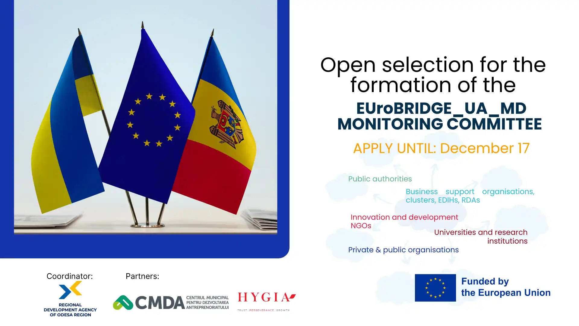 Open selection for the formation of the EUroBRIDGE Monitoring Committee