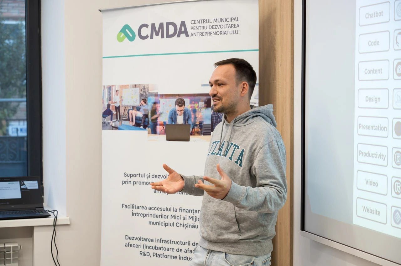Denis Zacon – un exemplu de succes din Incubatorul Municipal de Afaceri Chișinău